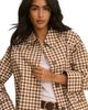 Nobody's Child Nobody's Child Oyanti Cotton Gingham Swing Jacket - 4