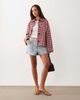 Nobody's Child Nobody's Child Oyanti swing jacket in red gingham - 1