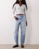 Nobody's Child Nobody's Child Putney barrel leg jeans in light blue wash - 1