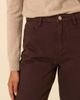 Nobody's Child Nobody's Child Putney high rise barrel leg jeans in brown - 3