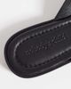 Nobody's Child Nobody's Child real leather flat flip flops in black - 4