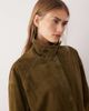Nobody's Child Nobody's Child real suede bomber jacket in khaki-Green - 2