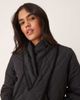 Nobody's Child Nobody's Child scarf detail quilted jacket in black - 2