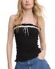 Nobody's Child Nobody's Child Shirred Bandeau Top - 1