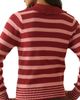 Nobody's Child Nobody's Child Stripe Ruffle Collar Polo Sweater - 2