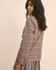 Nobody's Child Nobody's Child tailored double breasted suit blazer in pink check - part of a set - 2