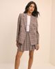 Nobody's Child Nobody's Child tailored double breasted suit blazer in pink check - part of a set - 4
