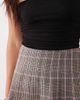 Nobody's Child Nobody's Child tailored wrap pleated kilt mini skirt suit in pink check - 3
