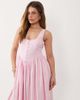 Nobody's Child Petite Nobody's Child Petite Cora cotton bodice detailing sleeveless midaxi dress in light pink - 2
