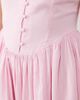 Nobody's Child Petite Nobody's Child Petite Cora cotton bodice detailing sleeveless midaxi dress in light pink - 3