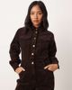 Nobody's Child Petite Nobody's Child Petite cord jumpsuit in brown - 3