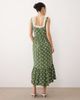 Nobody's Child Petite Nobody's Child Petite Heather sweetheart neckline midi dress in green polka dots - 4