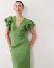 Nobody's Child Petite Nobody's Child Petite Layla midi dress in green - 3