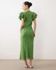 Nobody's Child Petite Nobody's Child Petite Layla midi dress in green - 4
