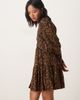 Nobody's Child Petite Nobody's Child Petite marley mini dress in orange floral-Black - 2
