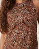 Nobody's Child Petite Nobody's Child Petite Palermo mini shift dress in brown paisley - 4