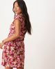 Nobody's Child Petite Nobody's Child Petite Rosa V-neck mini dress in pink floral - 2