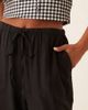 Nobody's Child Petite Nobody's Child Petite Shona straight leg pants in black - 4