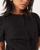 Nobody's Child Petite Nobody's Child Petite Tara puff sleeve tailored mini dress in black - 3