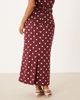 Nobody's Child Petite Nobody's Child Petite Theta midi skirt in brown polka dots - part of a set - 3