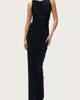 Nocturne Nocturne Draped Sleeveless Maxi Dress in Black, Women's at Urban Outfitters - 1