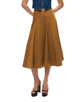 Nocturne Nocturne Flared Midi Skirt