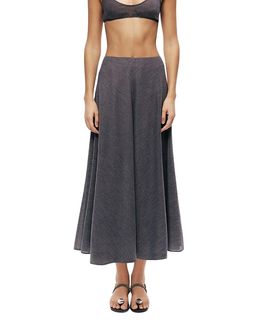 Nocturne Nocturne Flowing Midi Skirt