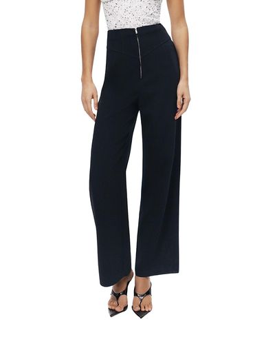 Nocturne Nocturne High-Waist Wide-Leg Pants