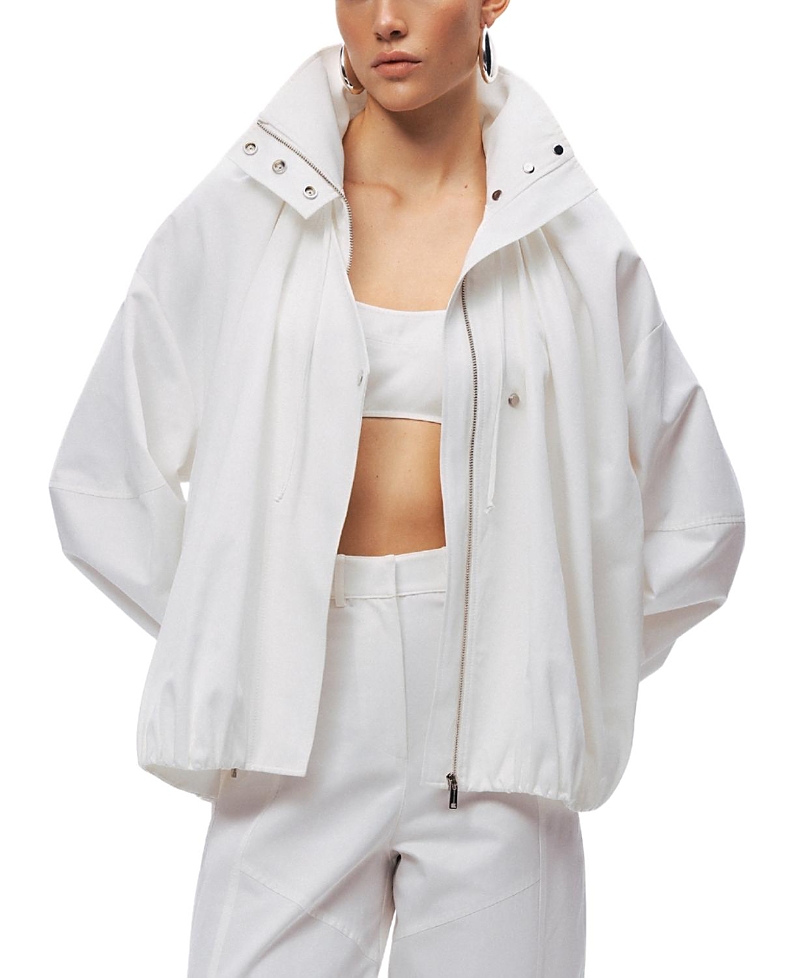 Nocturne Nocturne Oversized Zip-Front Jacket