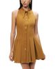 Nocturne Nocturne Sleeveless Pleated Mini Dress - 3