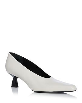 Nodaleto Nodaleto Women's Dona Leather Kitten Heel Pumps