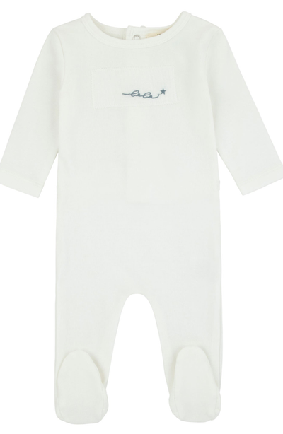 NoggiWear NoggiWear Boys Layette Muslin Patch Footie 