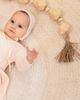 NoggiWear NoggiWear Lil Love Embroidered Wrap Footie and Bonnet - 4