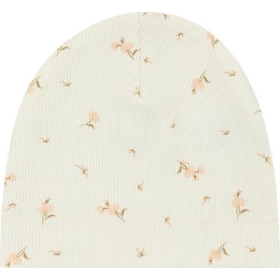 NoggiWear NoggiWear Ribbed Floral Beanie