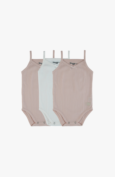 NoggiWear NoggiWear Ribbed Girls Bodysuit