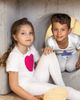 NoggiWear NoggiWear Short Sleeve Heart Star Loungewear Set - 2