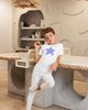 NoggiWear NoggiWear Short Sleeve Heart Star Loungewear Set - 3
