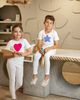 NoggiWear NoggiWear Short Sleeve Heart Star Loungewear Set - 4