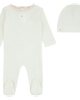 NoggiWear NoggiWear Teddy Patch Footie and Beanie Set - 1