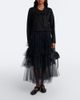 Noir Kei Ninomiya Noir Kei Ninomiya Bow-detail cotton jersey top - 6