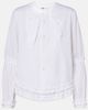 Noir Kei Ninomiya Noir Kei Ninomiya Bow-detail ruffled cotton poplin shirt - 1