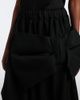 Noir Kei Ninomiya Noir Kei Ninomiya Bow-detail wool and mohair midi skirt - 3
