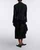 Noir Kei Ninomiya Noir Kei Ninomiya Bow-detail wool and mohair midi skirt - 6