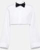 Noir Kei Ninomiya Noir Kei Ninomiya Cropped cotton shirt - 1