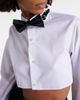Noir Kei Ninomiya Noir Kei Ninomiya Cropped cotton shirt - 4
