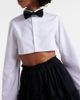 Noir Kei Ninomiya Noir Kei Ninomiya Cropped cotton shirt - 6