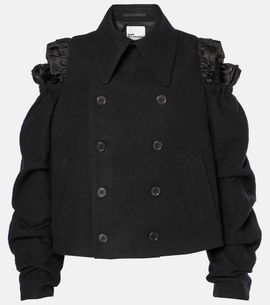 Noir Kei Ninomiya Noir Kei Ninomiya Cutout wool jacket