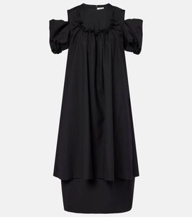 Noir Kei Ninomiya Noir Kei Ninomiya Cutout wool midi dress