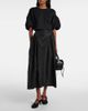 Noir Kei Ninomiya Noir Kei Ninomiya Gathered cotton jersey T-shirt - 2