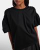 Noir Kei Ninomiya Noir Kei Ninomiya Gathered cotton jersey T-shirt - 4